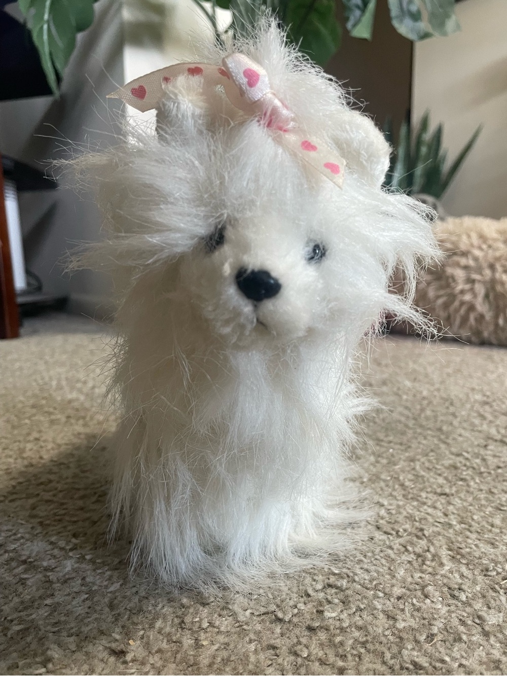 No Code Ganz Webkinz White Yorkie Plush Toy
